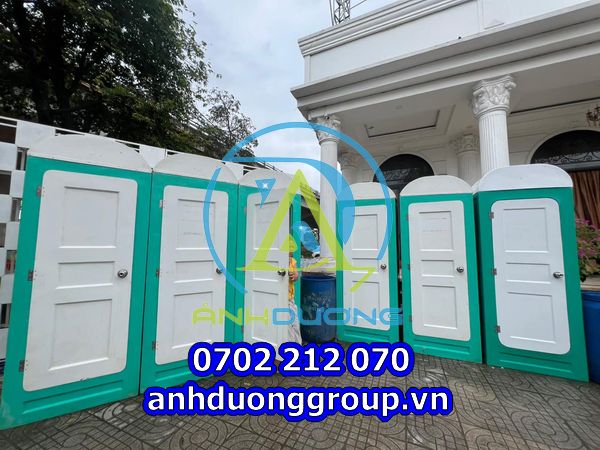 Nhà vệ sinh di động composite tại Tam Đảo